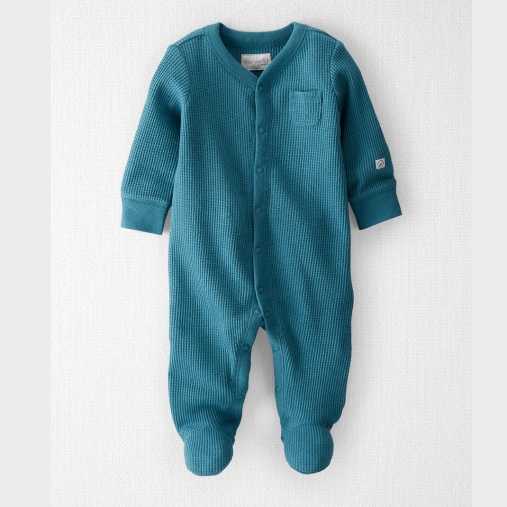 Carter's- Organic Cotton Snap-Up Sleep & Play 9M US